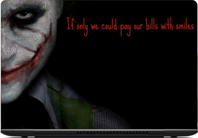 

Gallery 83 ® joker bat series laptop skin sticker wallpaer (15 inch x 10 inch) 2080 vinyl Laptop Decal 15.6