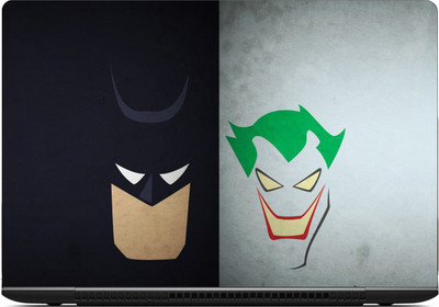 

Gallery 83 ® batman with joker cartoon laptop skin sticker wallpaer (15 inch x 10 inch) 1957 vinyl Laptop Decal 15.6