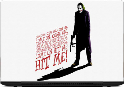 

Gallery 83 joker laptop skin sticker wallpaer (15 inch x 10 inch) 2197 vinyl Laptop Decal 15.6