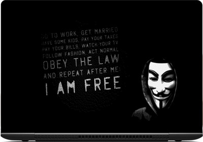 

Gallery 83 joker bat series laptop skin sticker wallpaer (15 inch x 10 inch) 2129 vinyl Laptop Decal 15.6