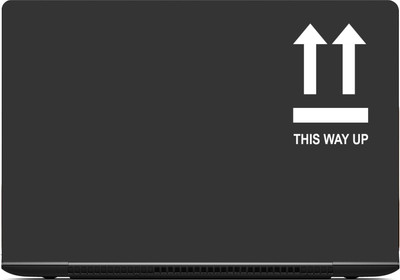 

Gallery 83 ® this way up laptop skin sticker wallpaer (15 inch x 10 inch) 2134 vinyl Laptop Decal 15.6