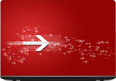 

Gallery 83 red the arrow of revolution laptop skin sticker wallpaer (15 inch x 10 inch) 2097 vinyl Laptop Decal 15.6