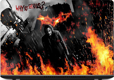 

Gallery 83 ® joker laptop skin sticker wallpaer (15 inch x 10 inch) 2232 vinyl Laptop Decal 15.6