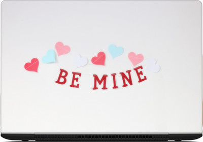 

Gallery 83 be mine typography laptop skin sticker wallpaer (15 inch x 10 inch) 2014 vinyl Laptop Decal 15.6