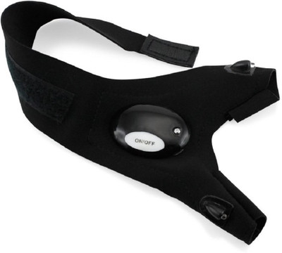 

XYDROZEN ® Fingerless Outdoor LED Glove Flashlight Torch Cover LED Headlamp(Black olive)