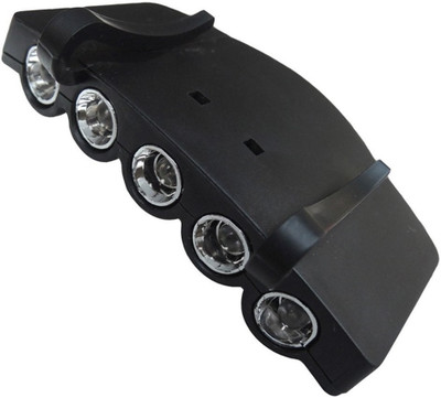 

XYDROZEN ® Onyx - Yanseller Camping Fishing Clip Hat, 5-led Ball Cap Visor Light LED Headlamp(Onyx), Black
