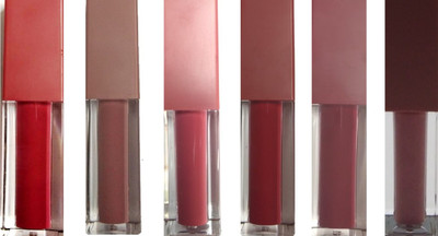 

Gabbu creamy matte(red, maroon, light peach, peach, video star, light brown)