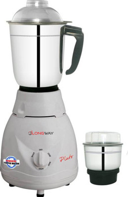

LONGWAY PLUTO 525 W Mixer Grinder(White, 2 Jars)