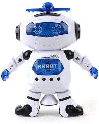 

ClueSteps Naughty Dancing Robot with Swinging Arms and Head, Multi Color (Multicolor)(Multicolor)