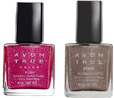 

Avon TC Color Nail Effects Mineral Crush Ruby - Pearl(Pack of 2)