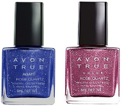 

Avon TC Color Nail Effects Mineral Crush Agate -Rose Quartz(Pack of 2)