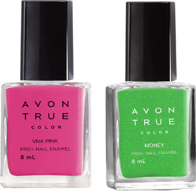 

Avon True Color Nail Wear Pro+ Viva Pink - Money(Pack of 2)