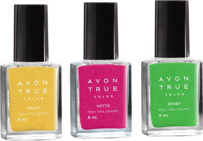 

Avon True Color Nail Wear Pro+ Hottie - saucy - Money(Pack of 3)