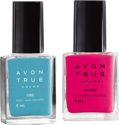 

Avon True Color Nail Wear Pro+ vibe - Savage(Pack of 2)