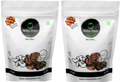

Nutty Diets nut_dry_fruit Almonds(500 g, Pouch)