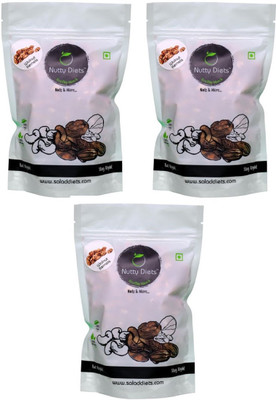 

Nutty Diets Premium California Walnut Kernels 600 g (200gX3) Walnuts(600 g, Pouch)
