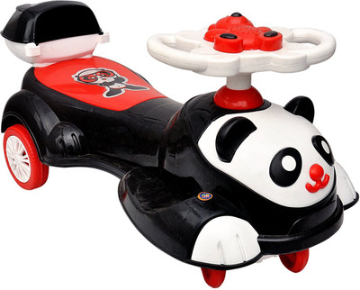 

Shree Big Panda Magic Car, Ride-on Toy, White Black(Black)