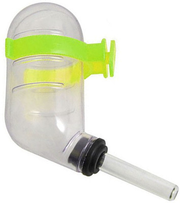 

Anokhe Collections 60 ml Vacuum Water Bottle for Hamster / Dwarf / Gerbil / Mice / Guinea Pig / Ferret Round Plastic Pet Bottle(60 ml Green)