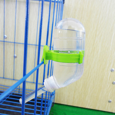 

Sage Square Leak Proof Water Feeder for Hamster / Dwarf / Gerbil / Mice / Guinea Pig / Ferret / Rabbit Round Plastic Pet Bottle(60 ml Green)