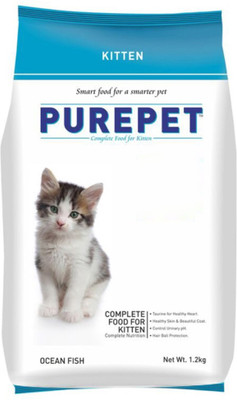 Purepet Ocean Fish 1.2 kg Dry Cat Food