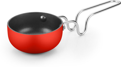 

Ideale Non Stick Tadka Pan Tadka Pan 9 cm diameter(Aluminium, Non-stick), Red