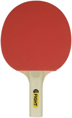 

Stiga Fight Table Tennis TT Bat Racket+Stiga Competition 3 Star Table Tennis TT set of 3 balls Combo Red Table Tennis Racquet(150 g)