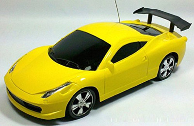 

Electrobot Electric RC Cars Collection Remote Control Toys Cars For Girls And Boys(Yellow)