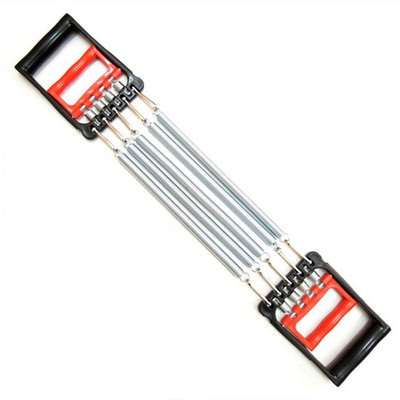 

acm 216 Heavy Duty 5 Spring Exerciser Chest Expander Resistance Tube home yoga full body gym fitness Resistance Tube(multicolor)