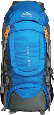 

Mount Track Gear Up Rucksack, Hiking & trekking Backpack with Rain Cover Rucksack - 70(Blue, Grey)