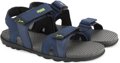 

Puma Men Peacoat-Acid Lime-Puma Black Sports Sandals