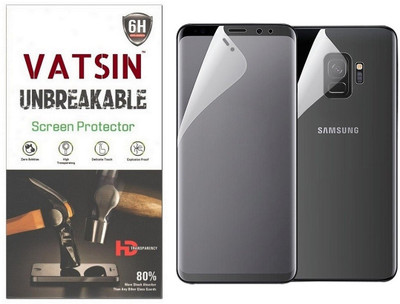 Vatsin Front and Back Screen Guard for Samsung Galaxy S9(Pack of 1)
