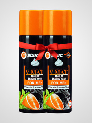 v mat Shaving Foam 400 g 2 Pack(800 g)