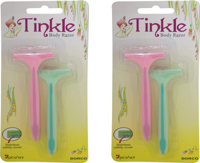 

Confidence Body Hair Remover Razor For Women(Pack of 4)