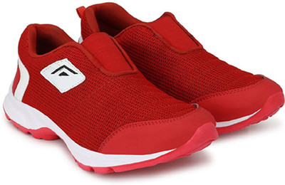 

Adiso smart men"s sports slipon Running Shoes For Men(Red