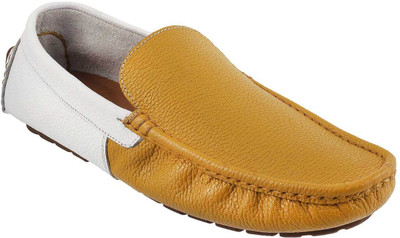 

Mochi Awesome Loafers For Men(Yellow, White, 33;yellow