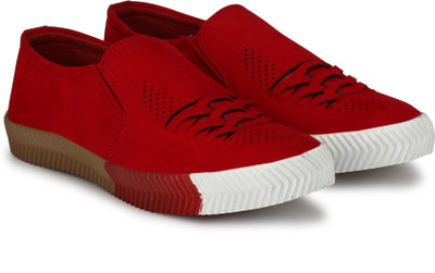 

Shoe Day Slip On Sneakers For Men(Red