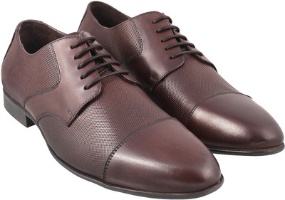 

Mochi Awesome Lace Up For Men(Brown, 12;brown