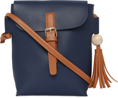 

Alvaro Castagnino Women Blue PU Sling Bag