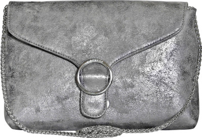 

Caprese Women Grey PU Sling Bag