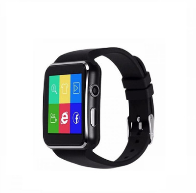 

KUKSHYA X6 Digital Smart Watch Smartwatch(Black Strap Free Size)