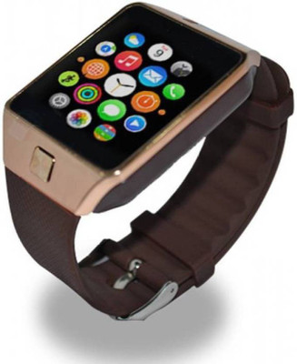 

sensivo Sharav M9 Smartwatch for Liquid E700 golden Smartwatch (Gold Strap Regular) Smartwatch(Brown Strap FREE SIZE)