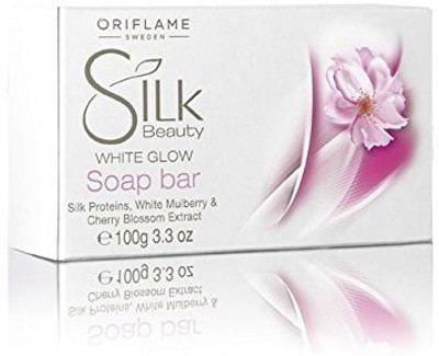 

Oriflame Silk Beauty White Glow Soap Bar 100g - Pack of 2(150 g, Pack of 2)