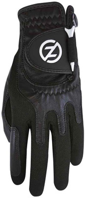 

Zero Friction Cabretta Elite Golf Glove- One Size Fits All Golf Gloves (Free Size, Black)