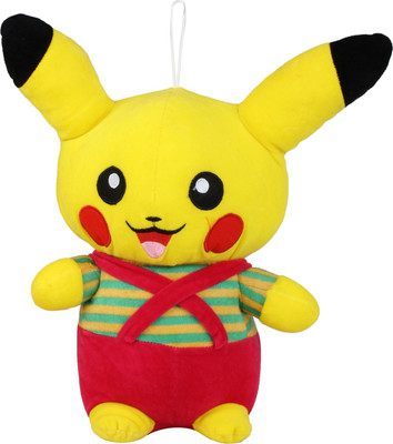 

aroraonlinetraders Yellow Pikachu Pokemon Stuffed Soft Plush Toy - 41 cm(Yellow)
