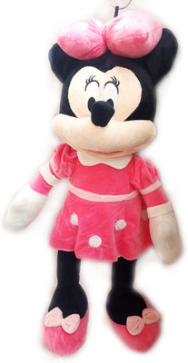 

theperfectbazaar.com Big Disney cute Mini mouse (3.2 ft) for Kids soft toy Birthday Gift and Return Gift - 100 cm(Pink)