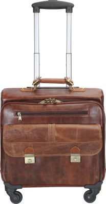 

Charpe CHATRO12003BR Cabin Luggage - 16 inch(Brown)