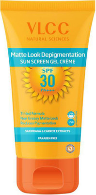 

VLCC Matte Look Depigmentation Sun Screen Gel Creme - SPF 30 PA+++(100 g)