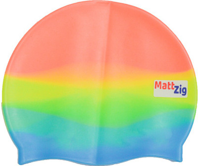 

MattZig swimming_cap Swimming Cap(Multicolor, Pack of 1)