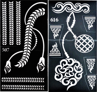 

ARR Henna Stencils HS 507 & 616(HENNA DESIGN)