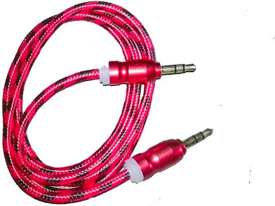 

site teccho TV-out Cable HIGH QUALITY RED AUX CABLE(Red, For Home Theater)